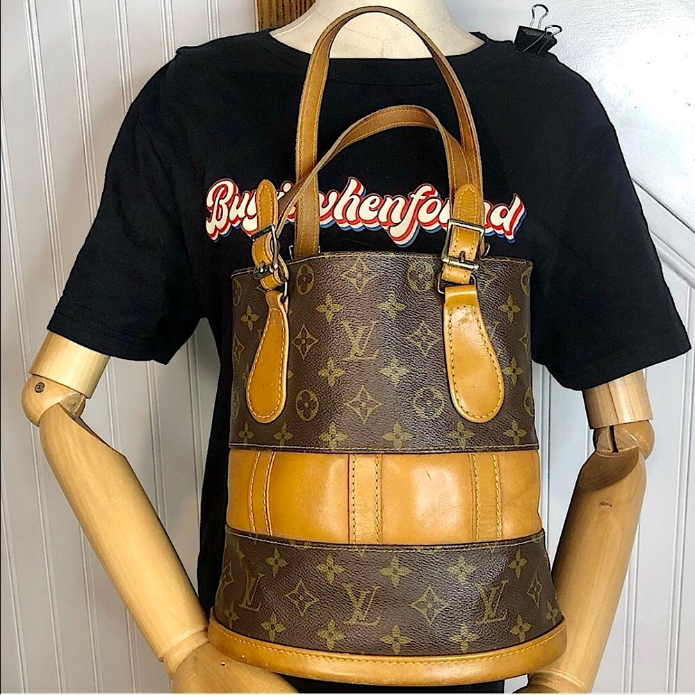 LOUIS VUITTON Vintage Monogram Bucket Bag c/o The French Bag Co. USA